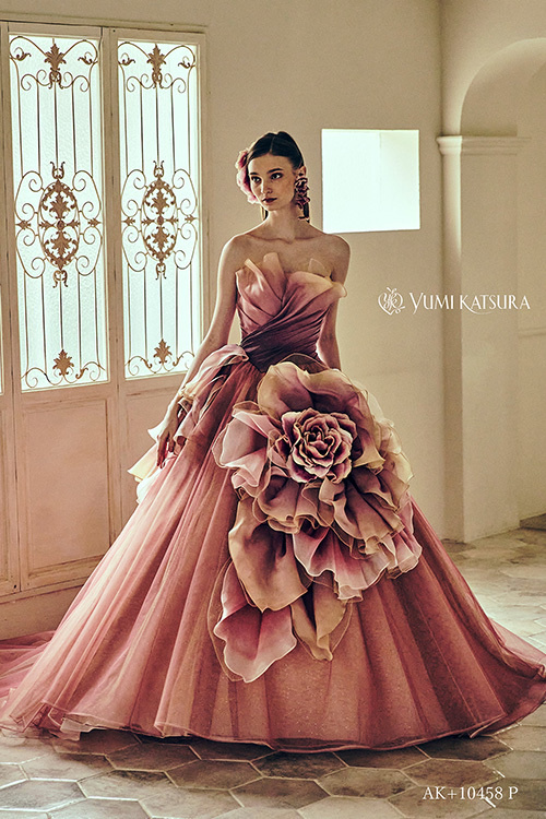 YUMI KATSURA｜カラードレス｜静岡ウエディングドレス｜フィーノ