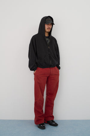 60's Faded Zip Hoodie / Black – FIFTH GENERAL STORE