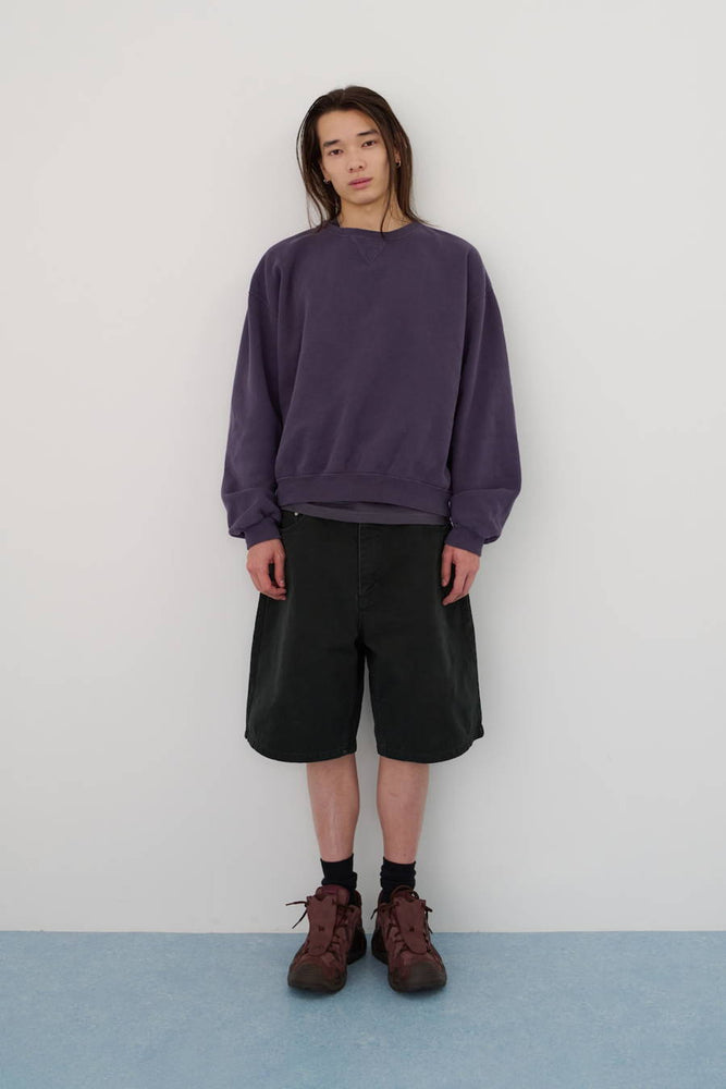 92' Loose-Fit Faded Shorts Cutoff / BLK – FIFTH GENERAL STORE