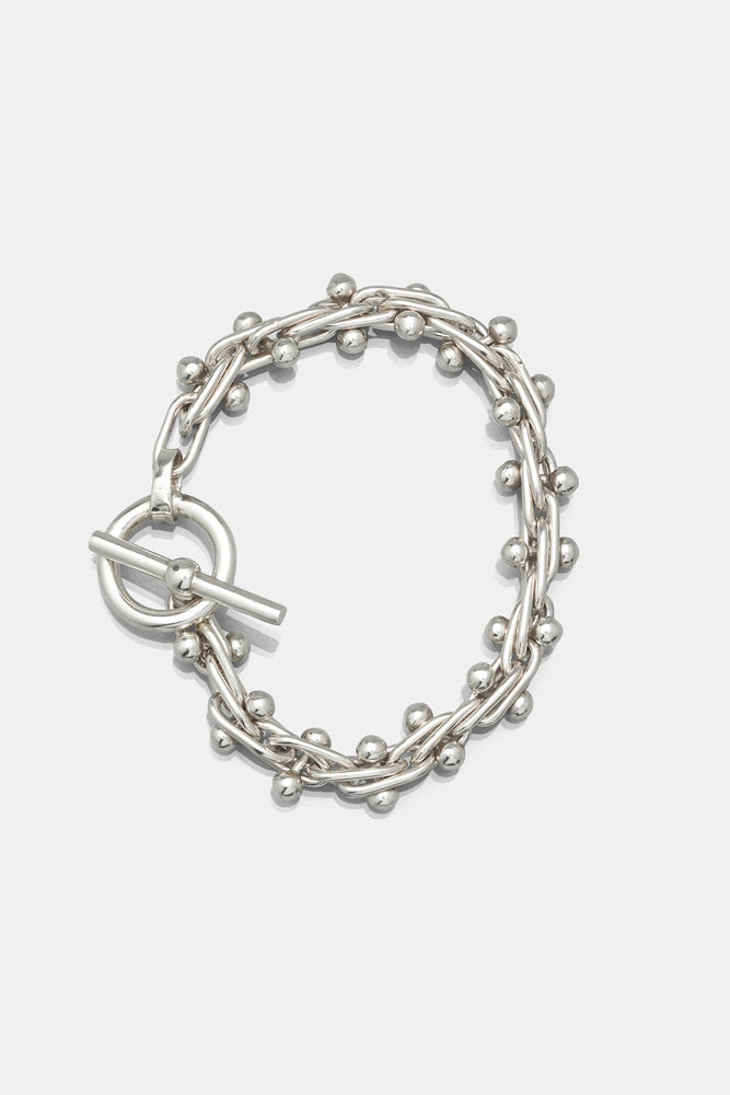 Fifth Silver Beaded Bracelet / シルバーブレスレット メキシコ