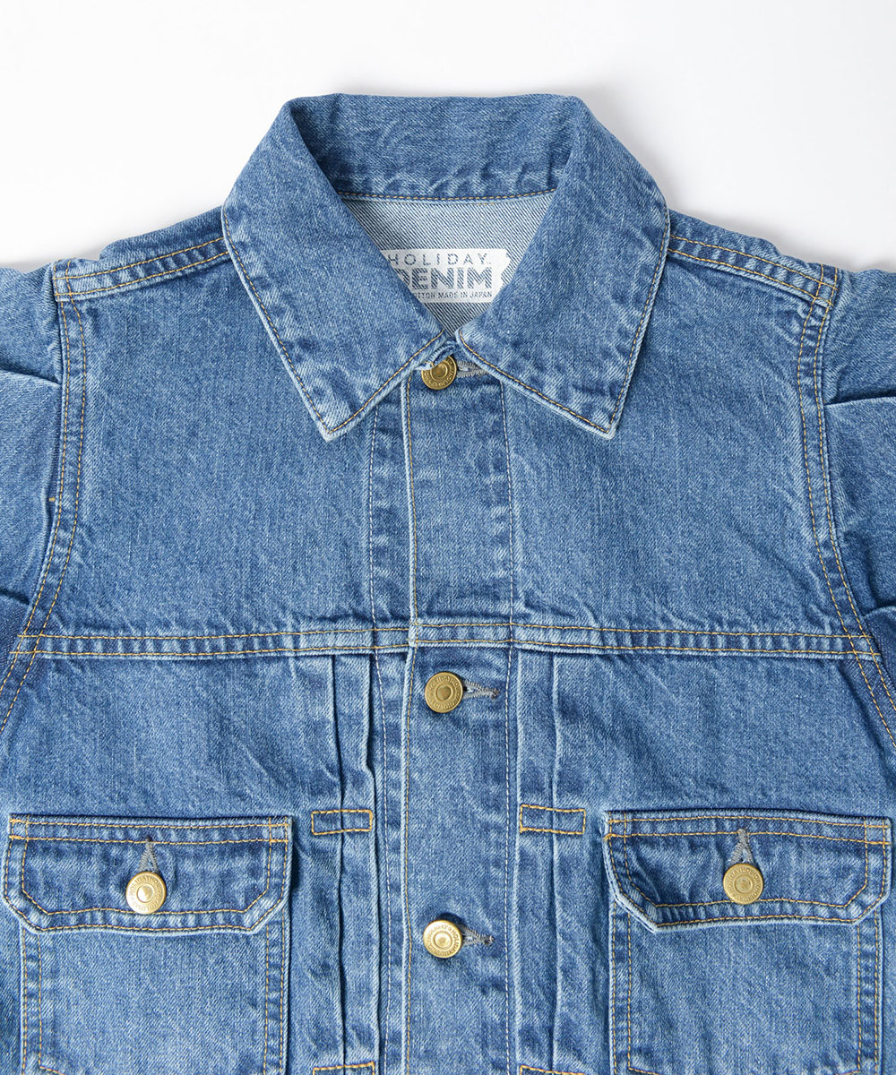 PUFF SLEEVE DENIM JACKET Ⅱ｜HOLIDAY（ホリデイ）OFFICIAL ONLINE
