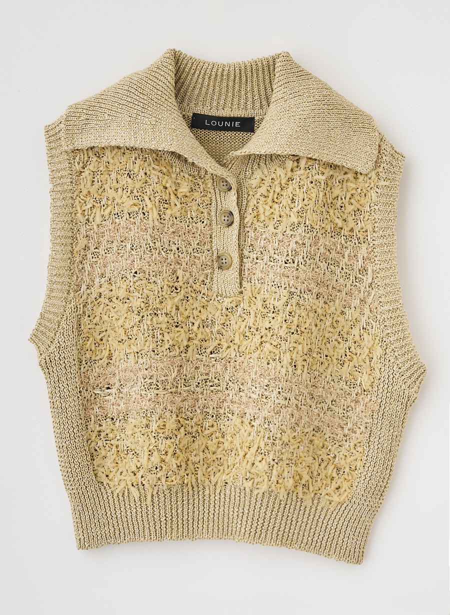 マルチテキスタイルニットプルオーバー｜LOUNIE（ルーニィ）公式サイト