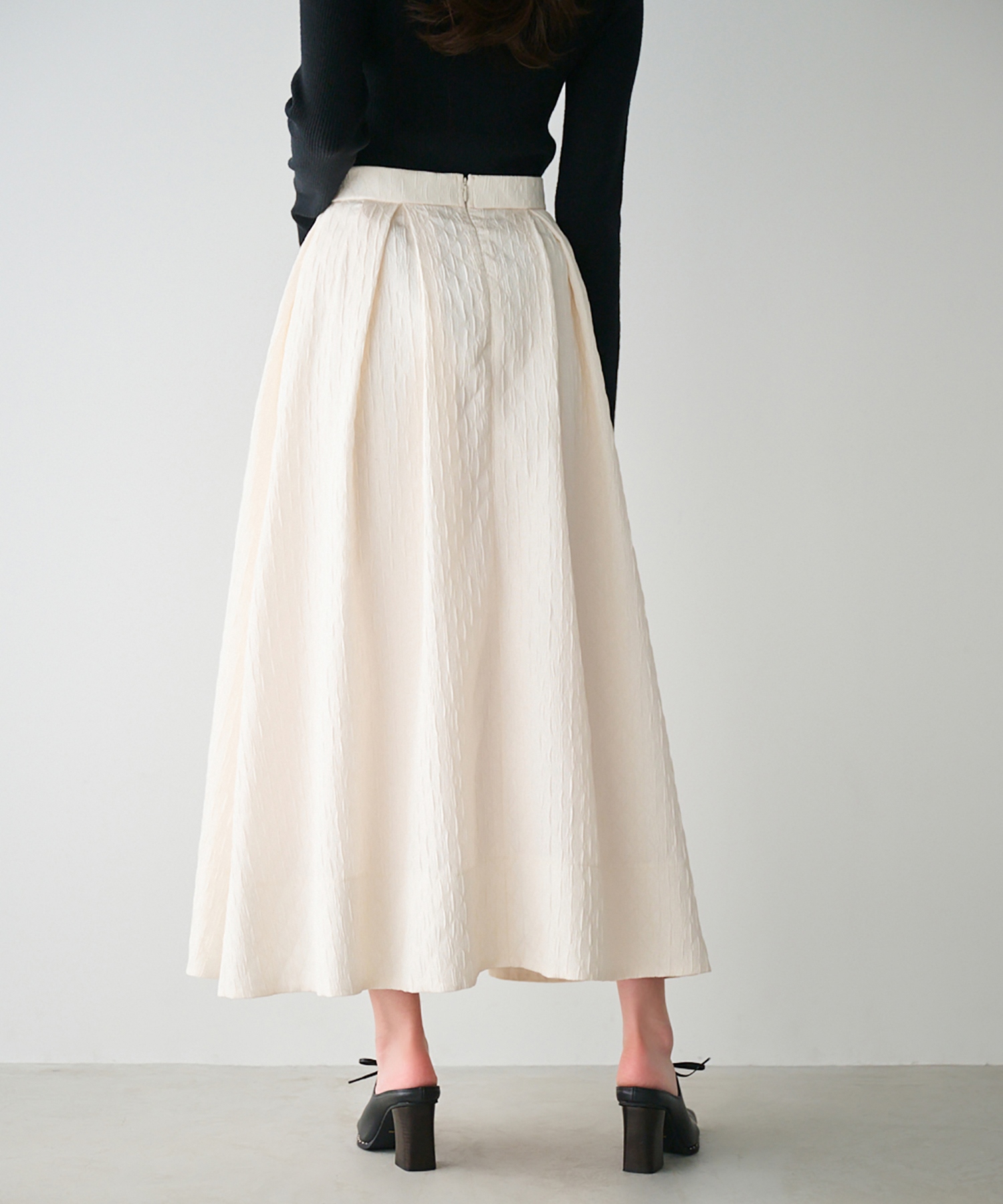 ジャカードボリュームスカート｜PETAL ONLINE（ペタルオンライン）