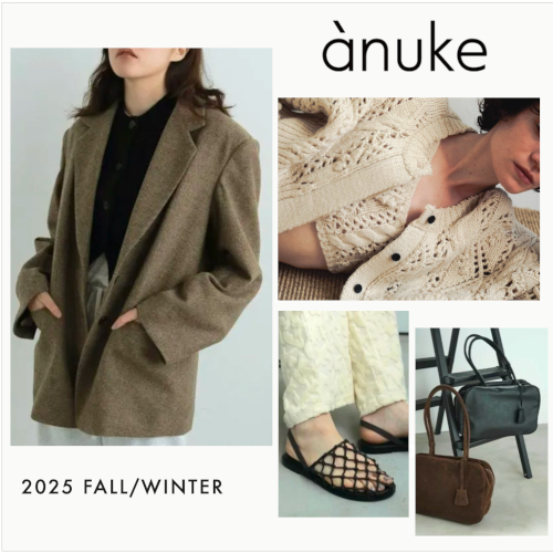 anuke 2025 FALL/WINTER COLLECTION - 通販セレクトショップ