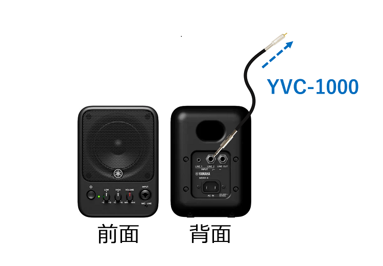 YAMAHA（ヤマハ） スピーカーMS101-4・音声ケーブルセット | VTV