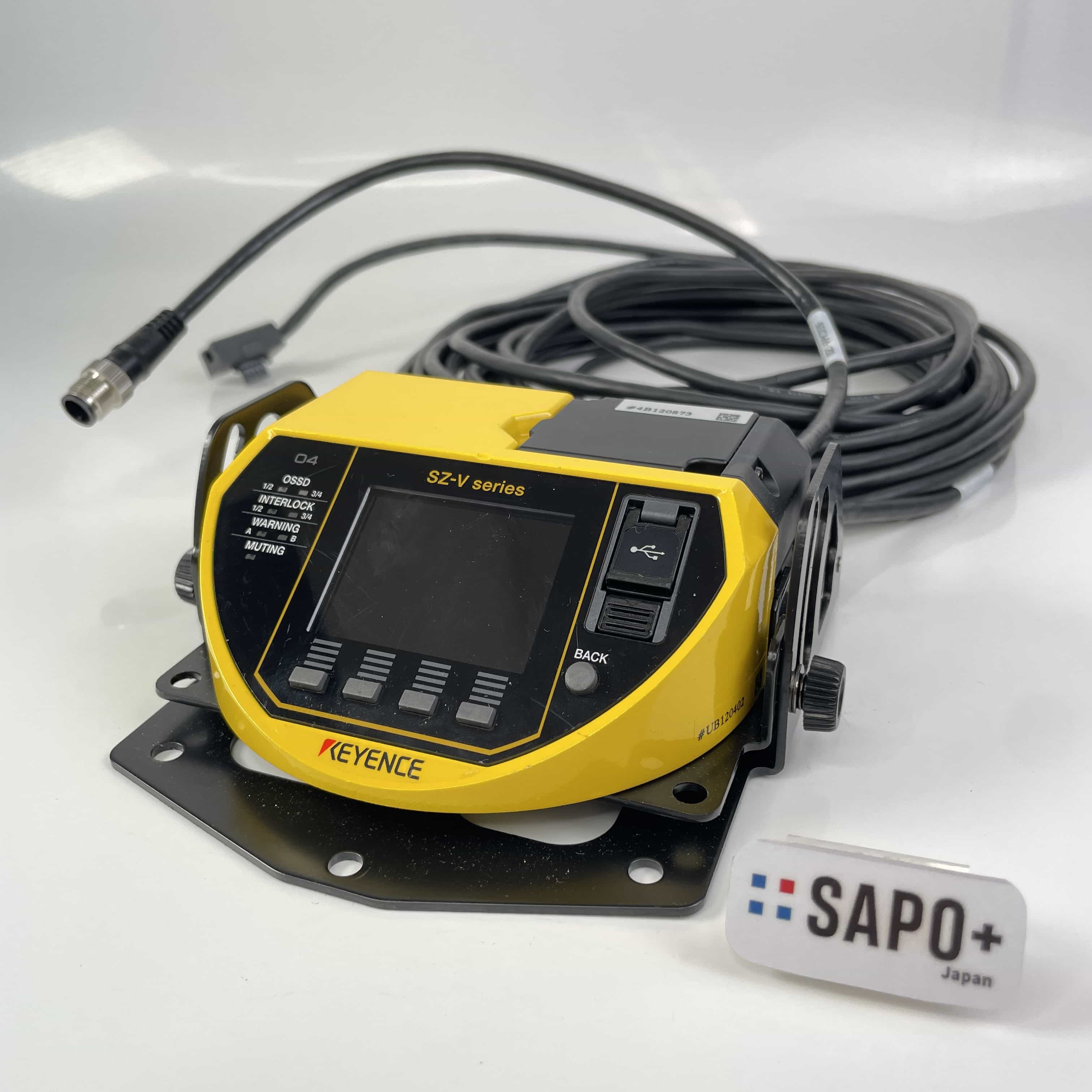 SZ-VU04 セーフティレーザスキャナ SZ-V シリーズ 多機能タイプ表示