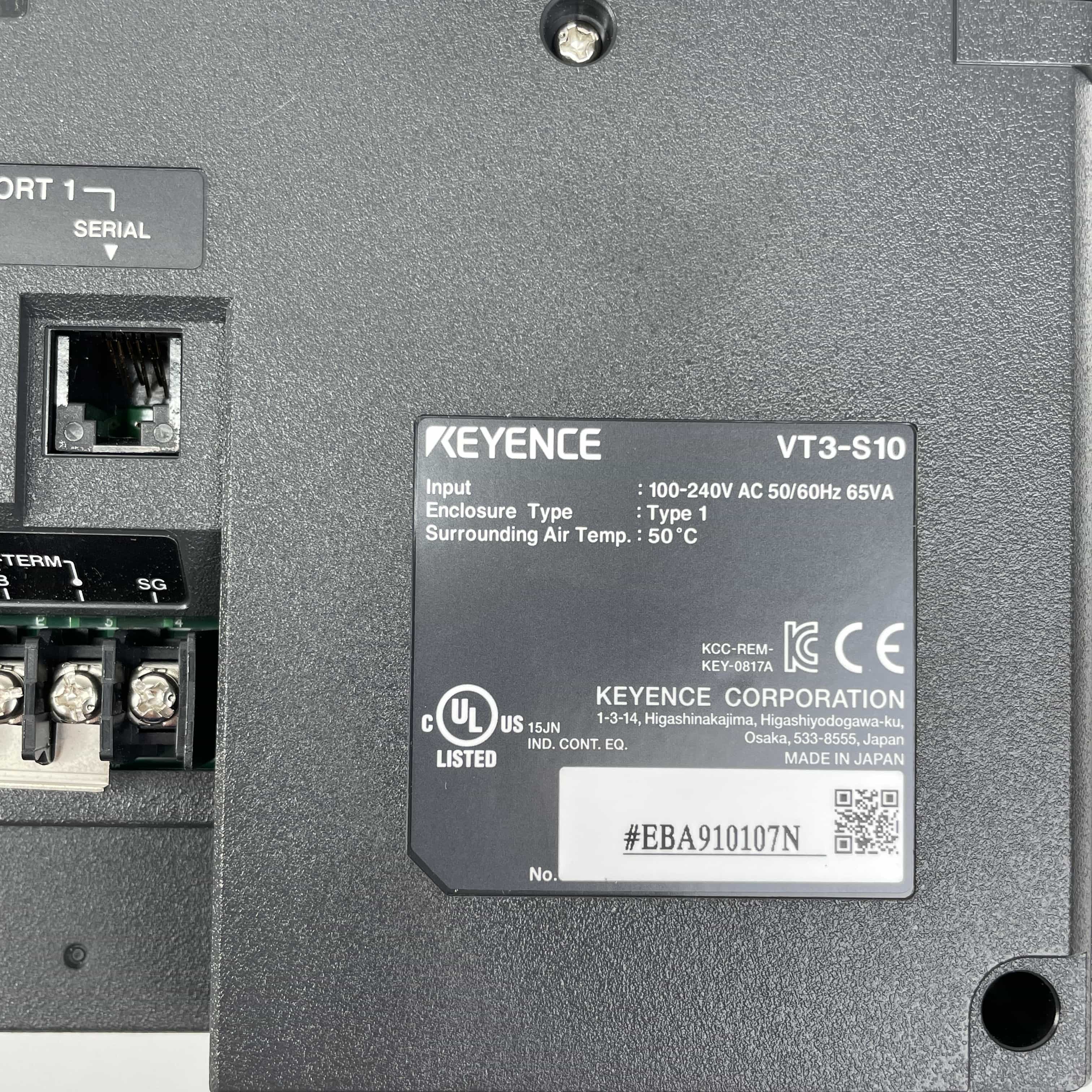 VT3-S10 タッチパネルディスプレイ VT3 シリーズ 10型 SVGA TFTカラー