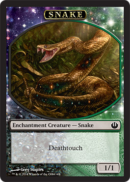006)《蛇トークン/Snake Token》[JOU] 金 | 日本最大級 MTG通販サイト
