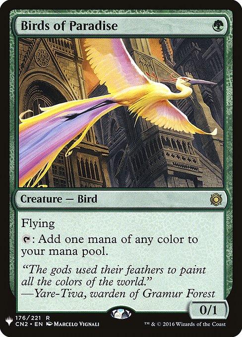 極楽鳥/Birds of Paradise》[CN2] 緑R | 日本最大級 MTG通販サイト