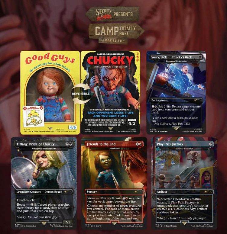 買取：Secret Lair x Chucky [Secret Lair] | 日本最大級 MTG通販