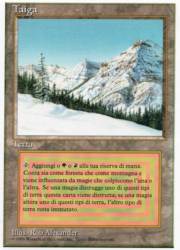 Taiga》[3ED] 土地R | 日本最大級 MTG通販サイト「晴れる屋」