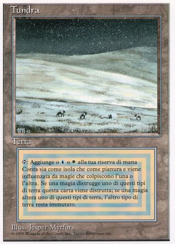 買取：《Tundra》[3ED] 土地R | 日本最大級 MTG通販サイト「晴れる屋」