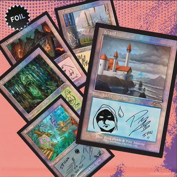 新たなSecret Lair製品が多数公開。スペシャルゲストとして新川洋司氏