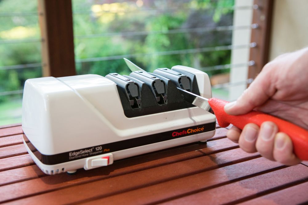 TESTED: Chefs Choice Knife Sharpener Model 120 and Diamond