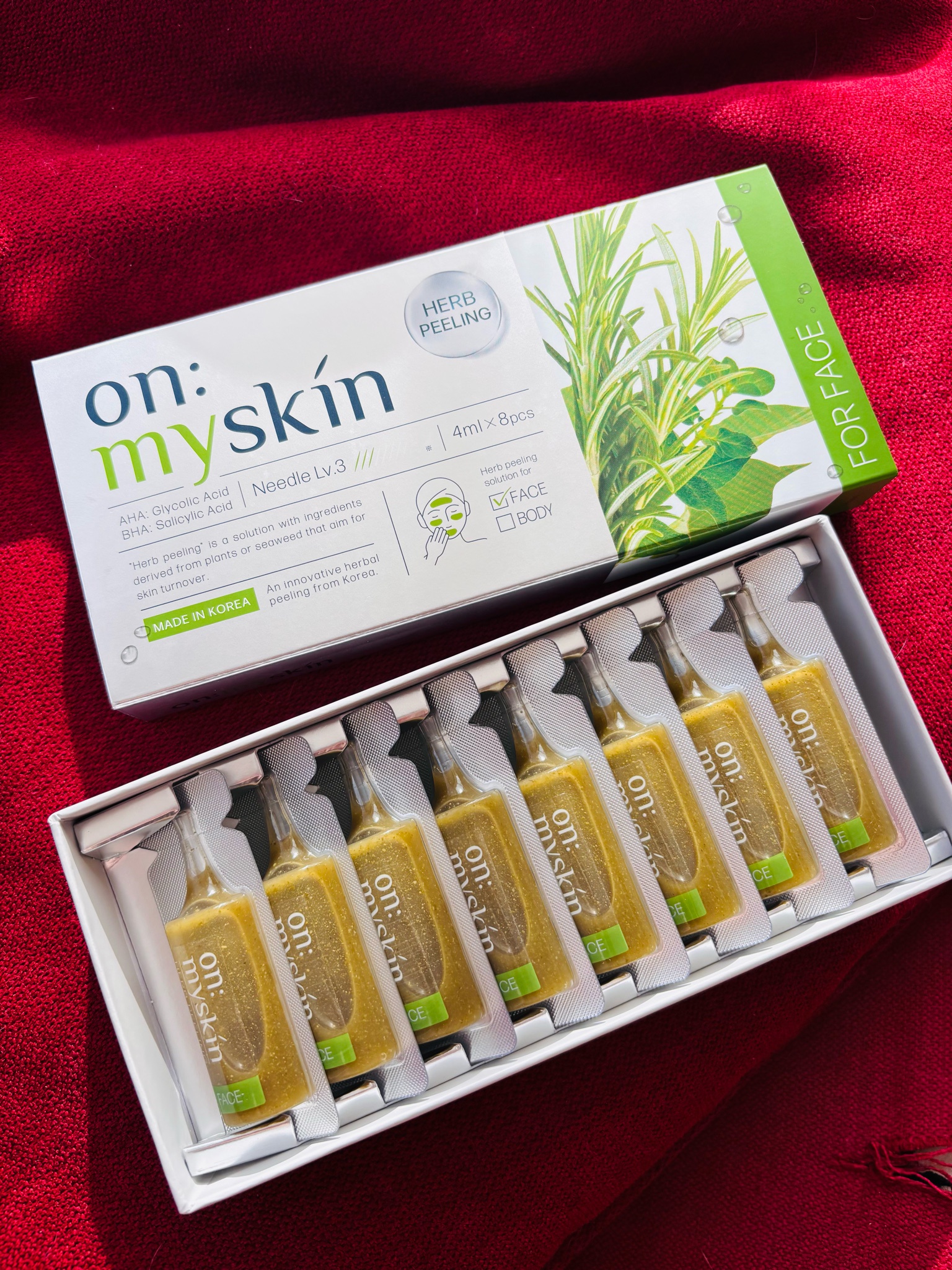 on:myskin / オンマイスキン ハーブピーリングソリューション フェイス