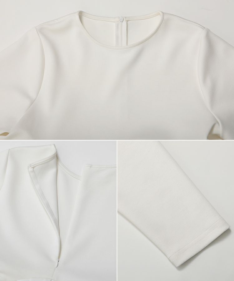 ZOZO限定商品】ボリュームタックペプラムトップス【宅配便】 | Fit more