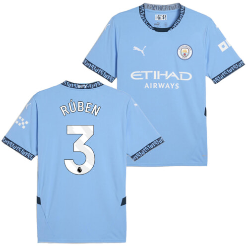 マンチェスターシティ 24-25 ホーム 半袖 ユニフォーム No.10 グリー