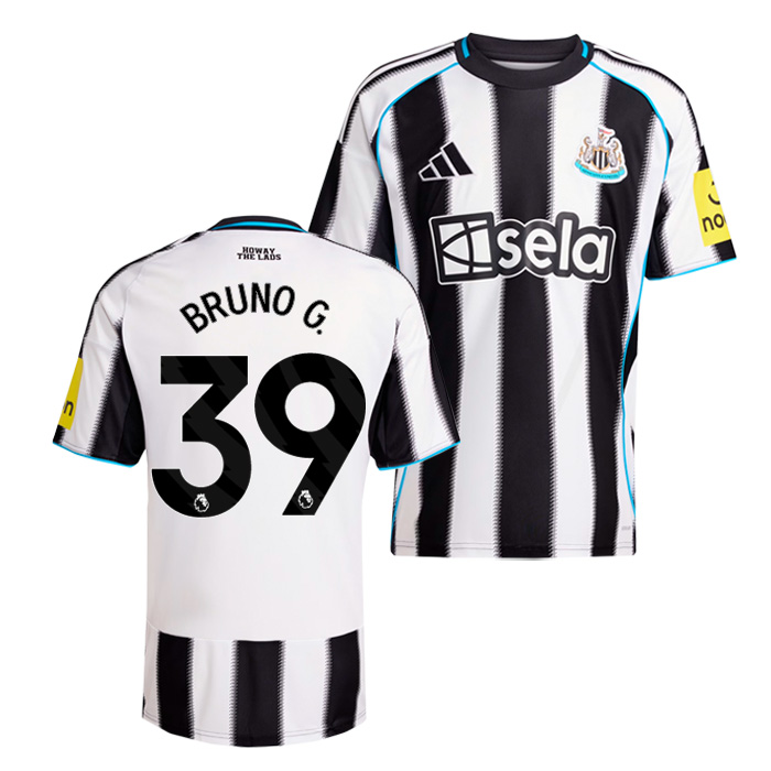 ニューカッスル 25-26 ホーム 半袖 ユニフォーム No.39 ブルーノ