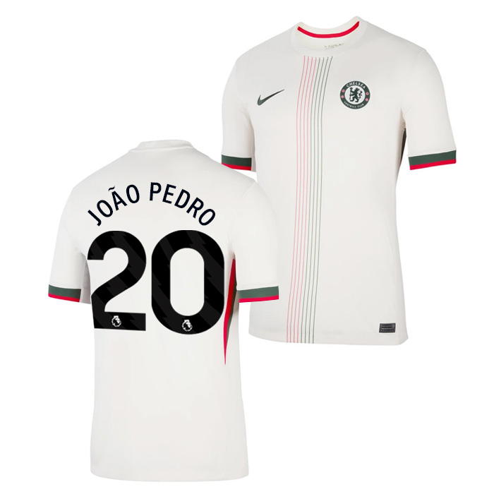 チェルシー 25-26 アウェイ 半袖 ユニフォーム(胸スポンサー無し) No