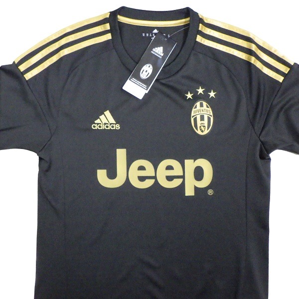 即発送可 ユベントス 15/16 公式ユニフォーム サード 半袖 マーキング