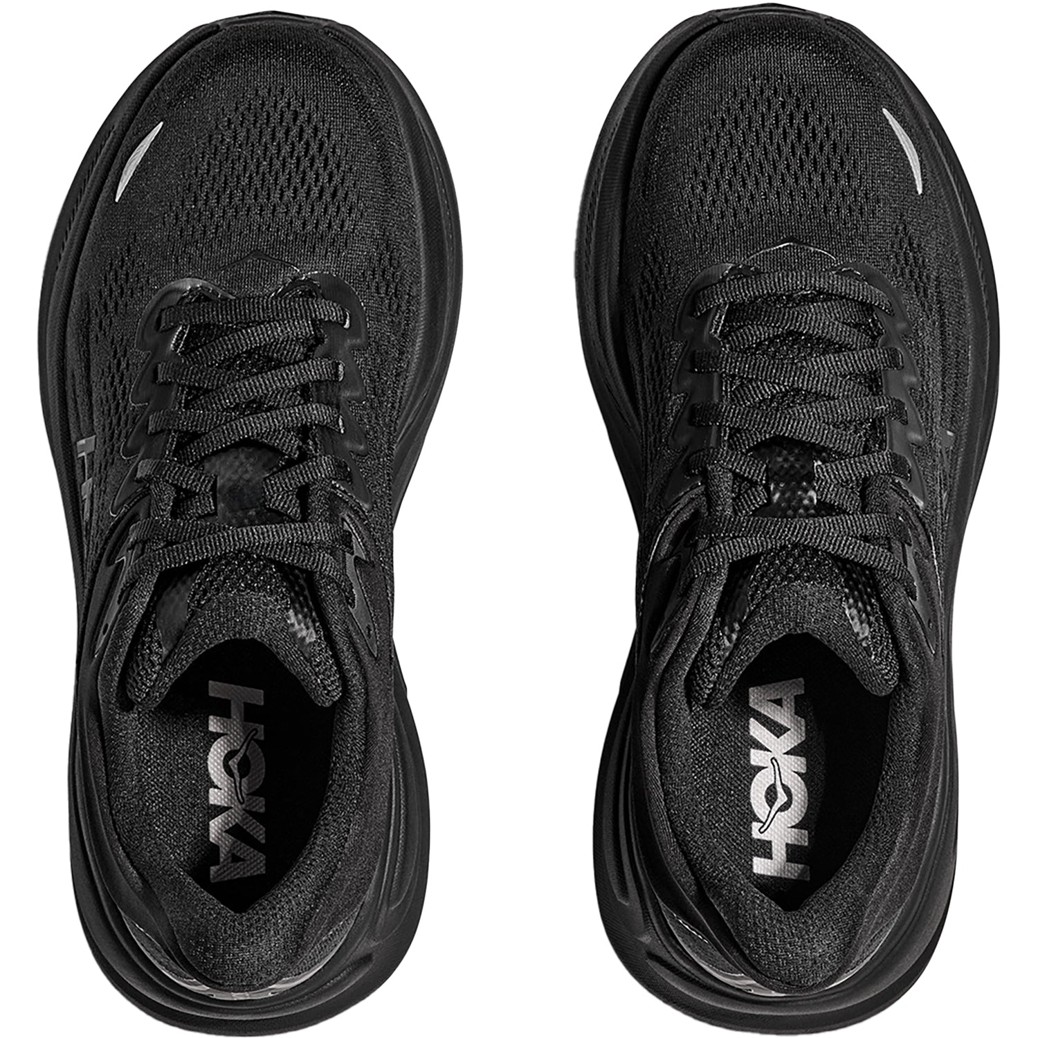 Men's Hoka Bondi 9 Black/Black Mesh (Neutral Support) – Footwear etc.
