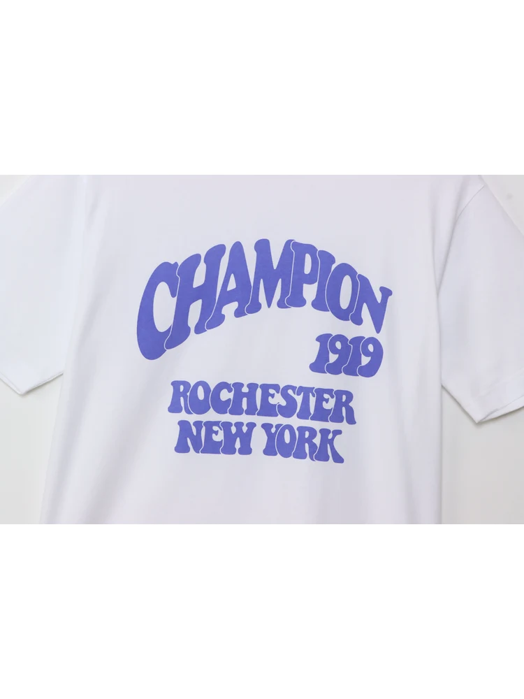 M．グレー 【Champion(チャンピオン)】アーチロゴTシャツ