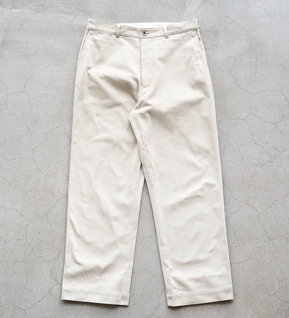 AGE OLD】40s Style Work Trousers “Vintage Pique”を2025年9月13日