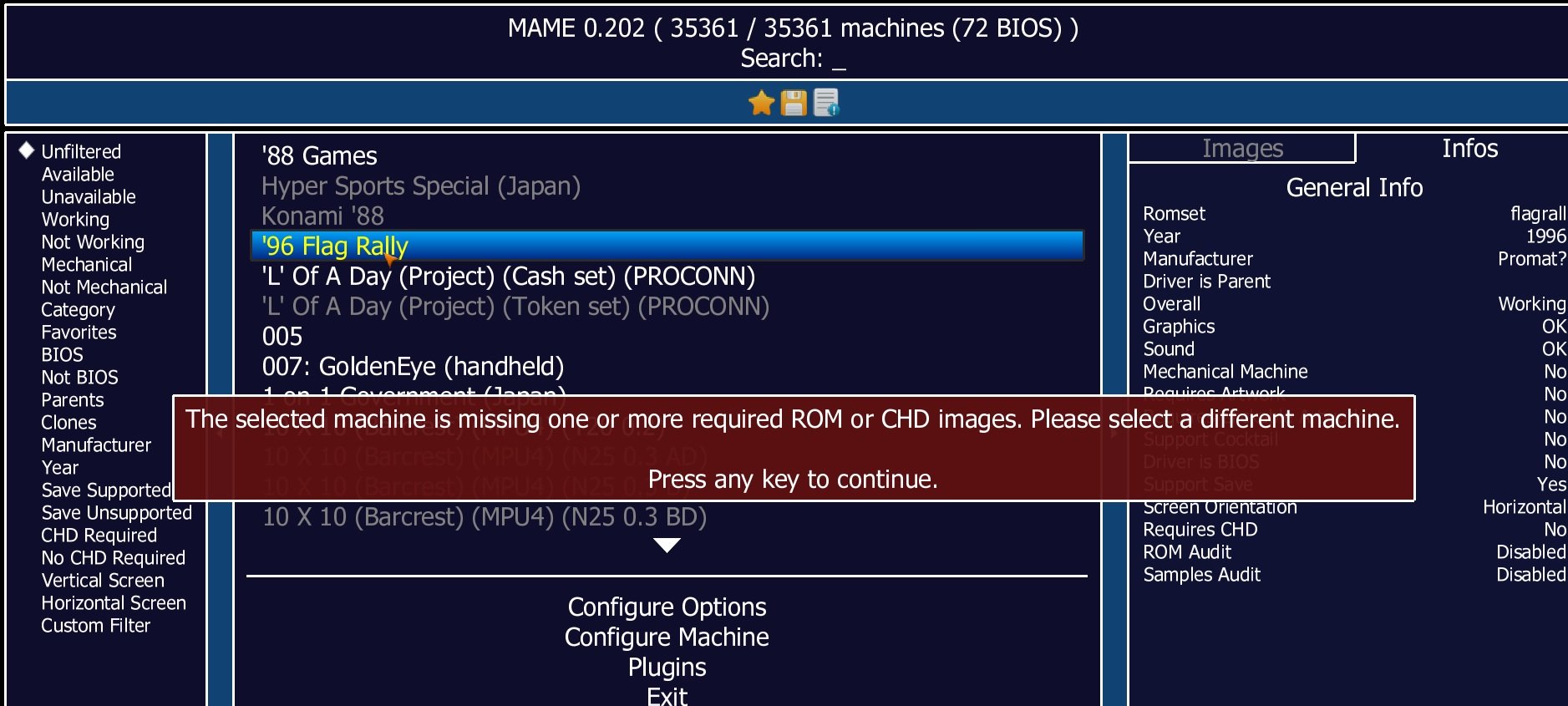MAME set import help - Noobs - LaunchBox Community Forums