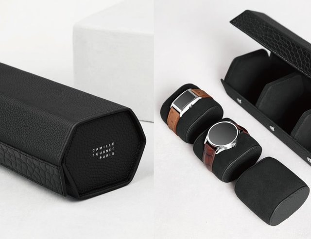 我が子のように可愛い時計が、カミーユ・フォルネの上質なケースに包