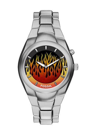 Y2K Big Tic 40MM Stainless Steel Watch - LE1230 - Fossil