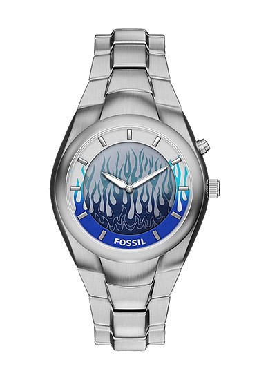 Y2K Big Tic 40MM Stainless Steel Watch - LE1234 - Fossil