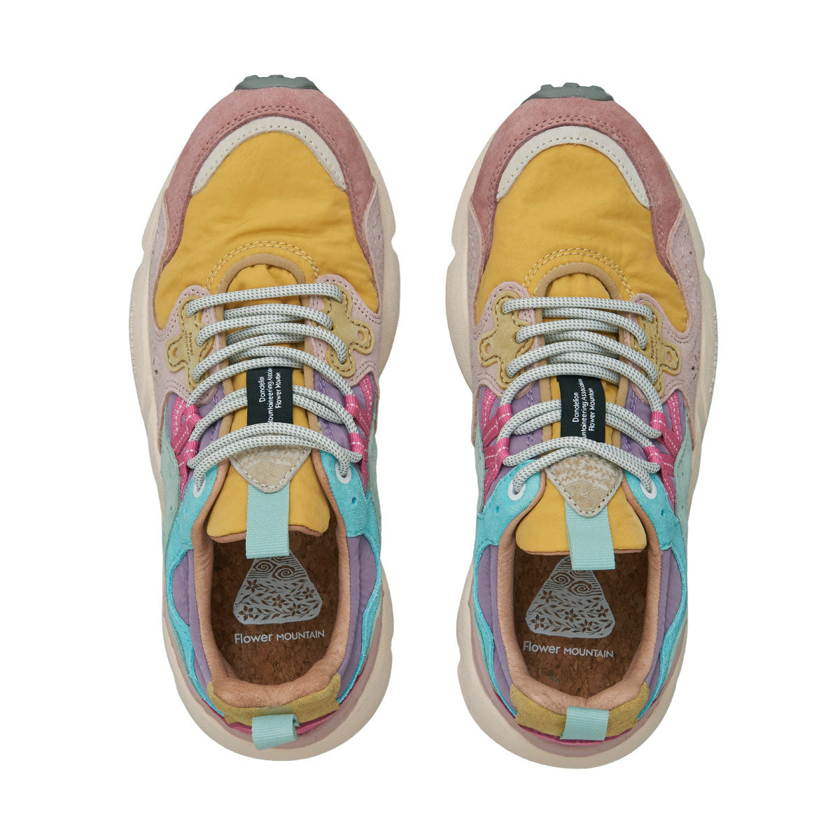 YAMANO3 Pink/Golden ocher FM63763 – Flower MOUNTAIN