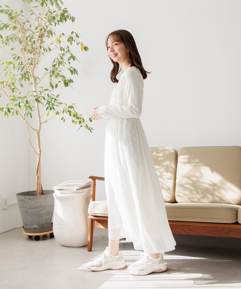 10%OFF】whip cami onepiece～ﾎｲｯﾌﾟｷｬﾐﾜﾝﾋﾟｰｽ | flower／フラワー公式通販