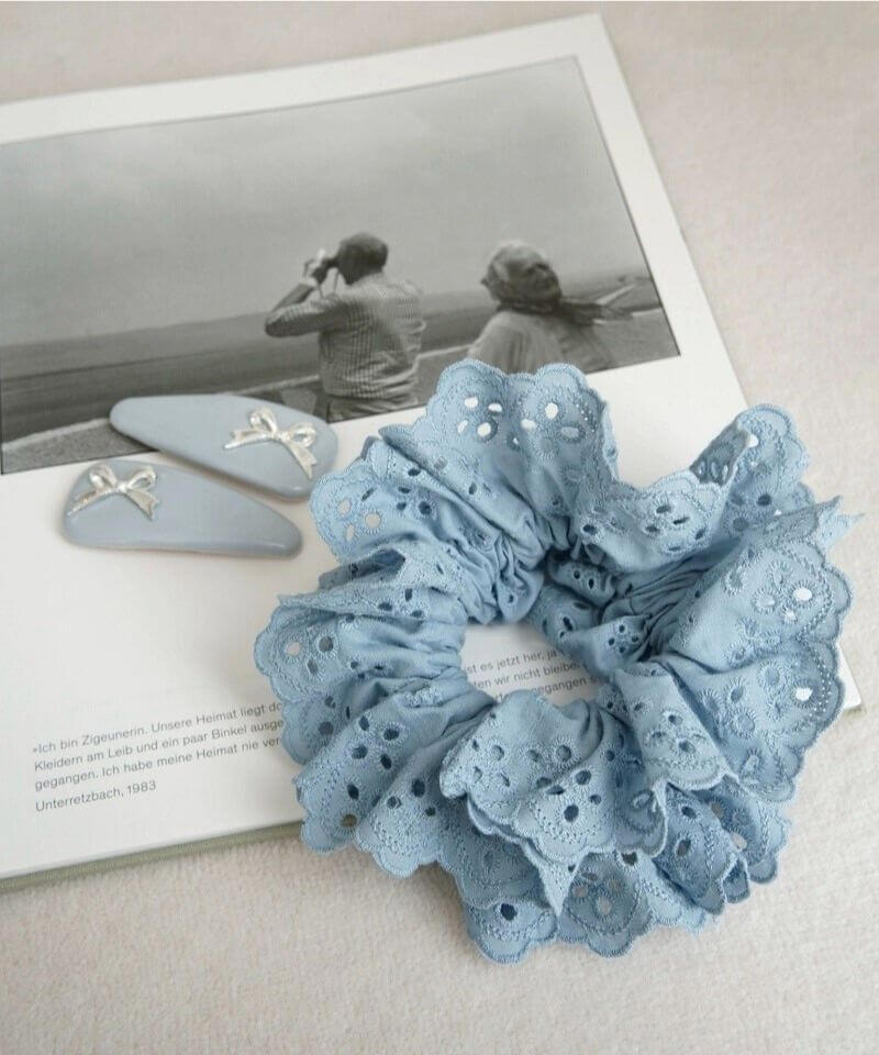 scallop lace chouchou～ｽｶﾗｯﾌﾟﾚｰｽｼｭｼｭ | flower／フラワー公式通販