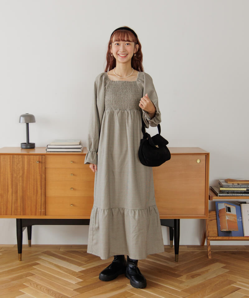 60%OFF】classic check onepiece～ｸﾗｼｯｸﾁｪｯｸﾜﾝﾋﾟｰｽ | flower／フラワー