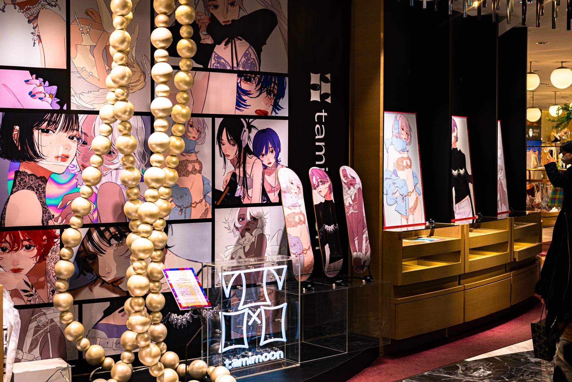 tamimoon｜ISETAN EXHIBITION｜伊勢丹 本館マ・ランジェリー