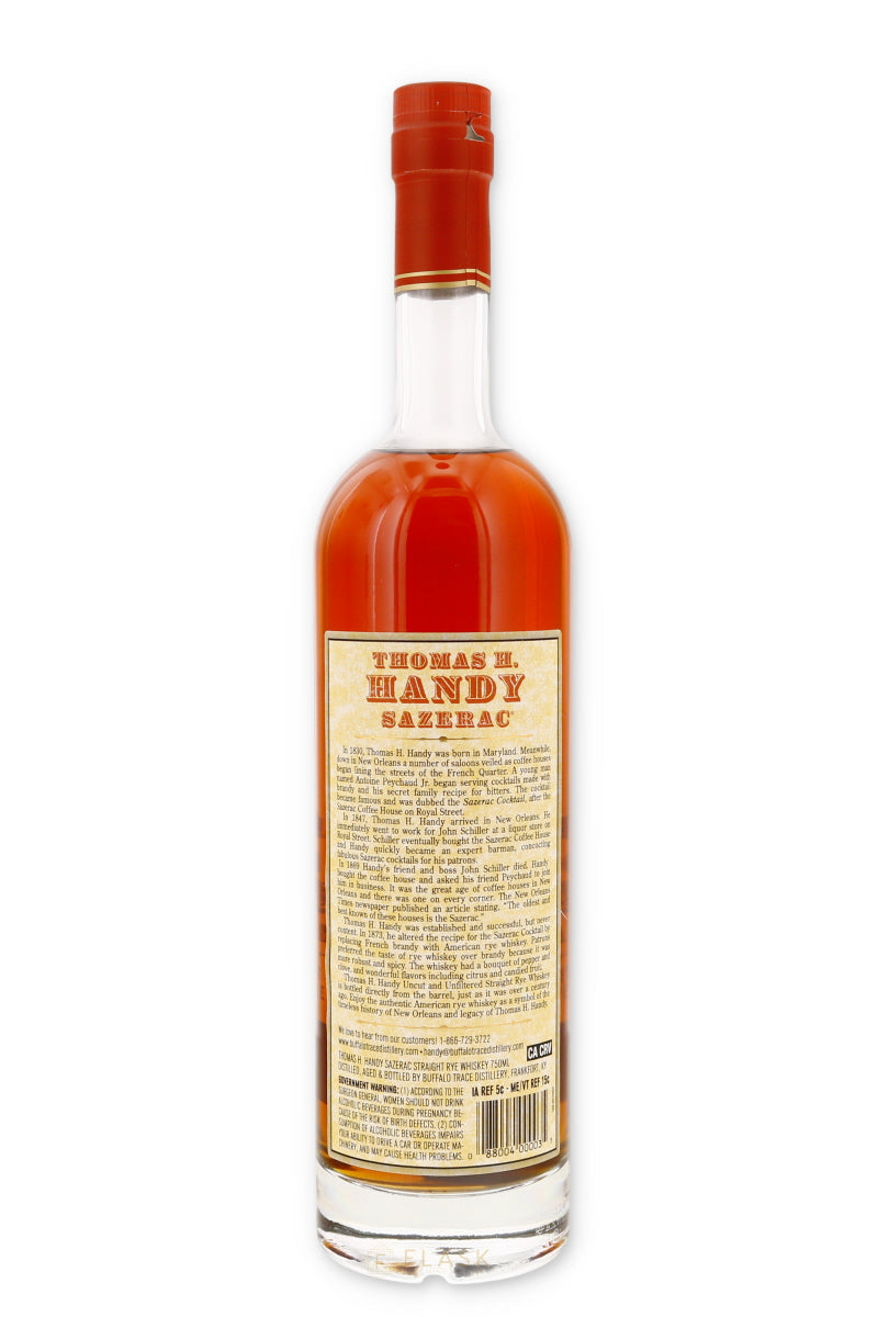 Buy Thomas H Handy Sazerac Rye Whiskey 2025 Release | Flask Wines