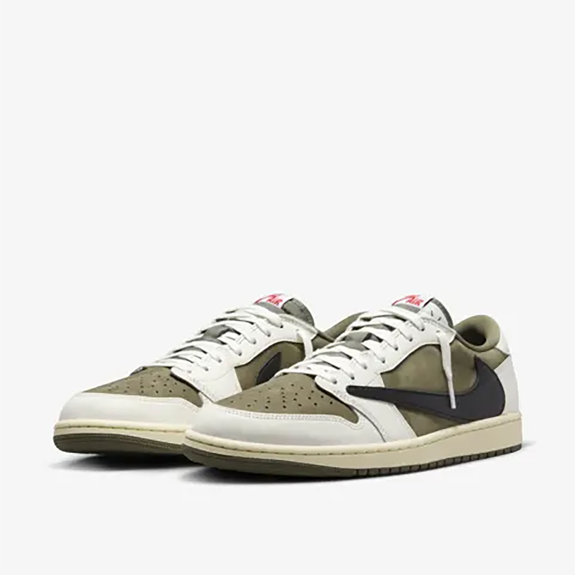 AIR JORDAN 1 LOW x Travis Scott 'Reverse Olive' ｜ FLY BASKETBALL