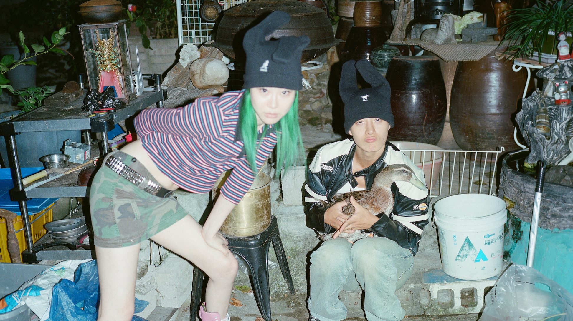 KANGOL × YAGI EXHIBITIONコラボ第2弾が発売｜うさ耳型のニット帽と