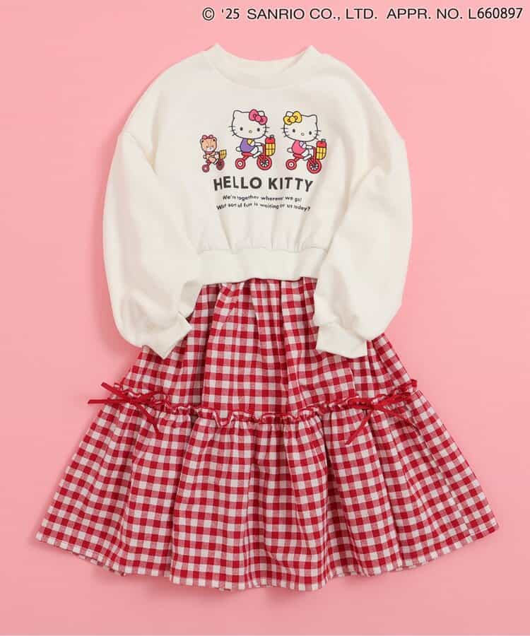 ☆SALE☆【ハローキティ】ドッキングワンピース（J517045）|BREEZE