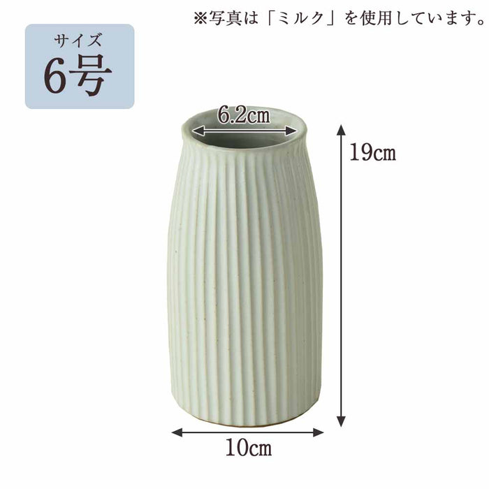 花瓶 カヌレ 6号 | お仏壇のはせがわ公式通販