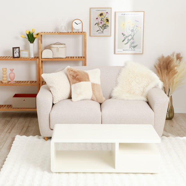 Francfranc ビオーニ ソファ ベージュ×ナチュラル W1350 Francfranc