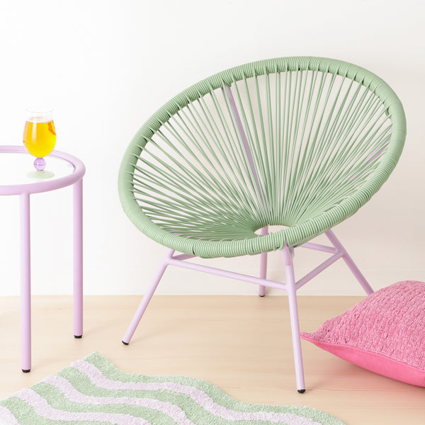 ロータス パーソナルチェア グリーン×パープル | Francfranc（フラン