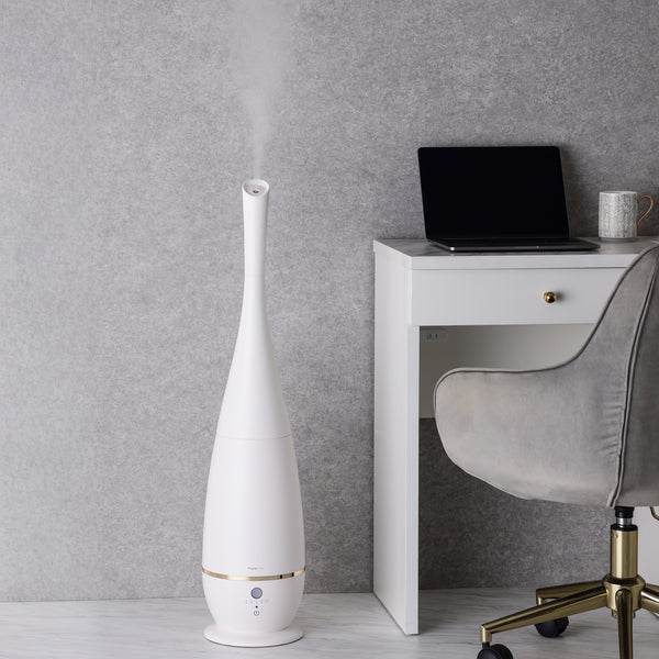 大容量】シレーヌ 上部給水型 超音波式2WAY加湿器 ホワイト