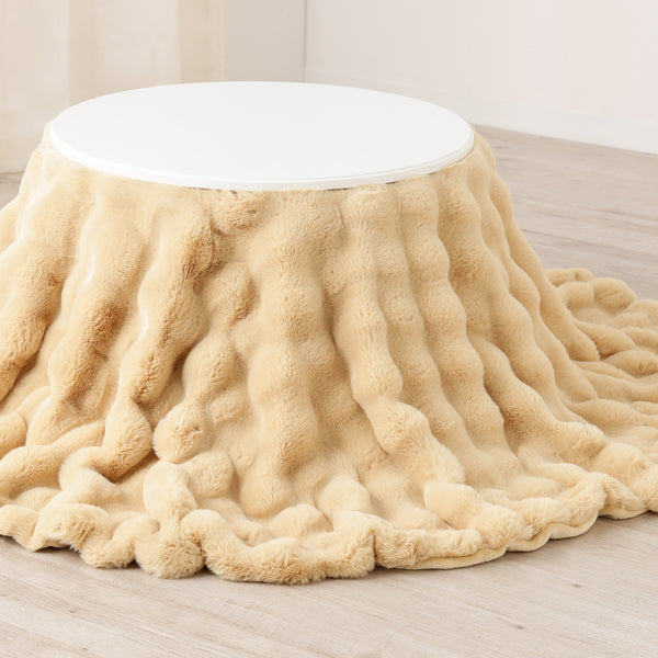 Francfranc ポコモコファー こたつブランケット 2400×1900 セール