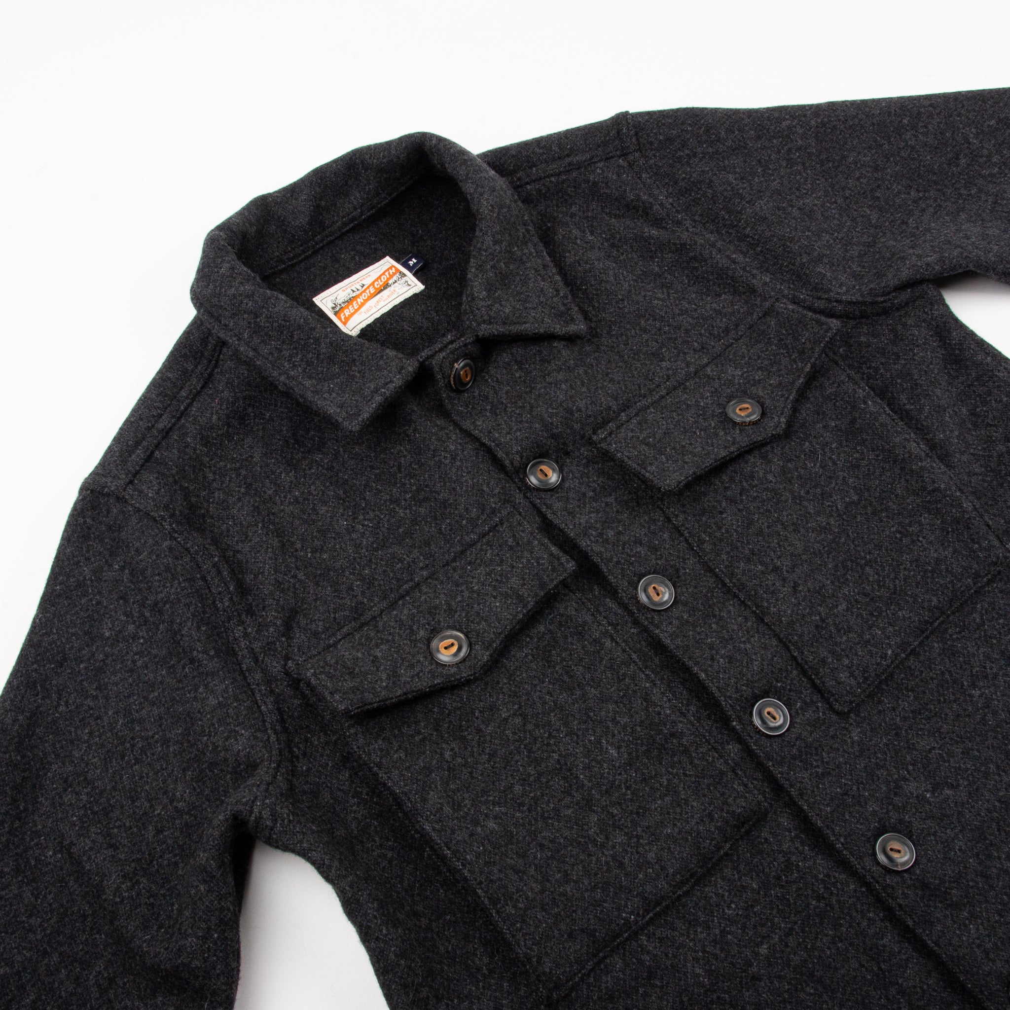 Midway Wool CPO | Charcoal