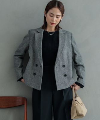 組曲(クミキョク)のシックツイード ジャケット通販 | 集英社HAPPY PLUS