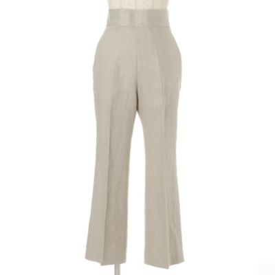 坪田あさみ×Chaos(ツボタアサミ×カオス)のリネンヘリンボンパンツ通販