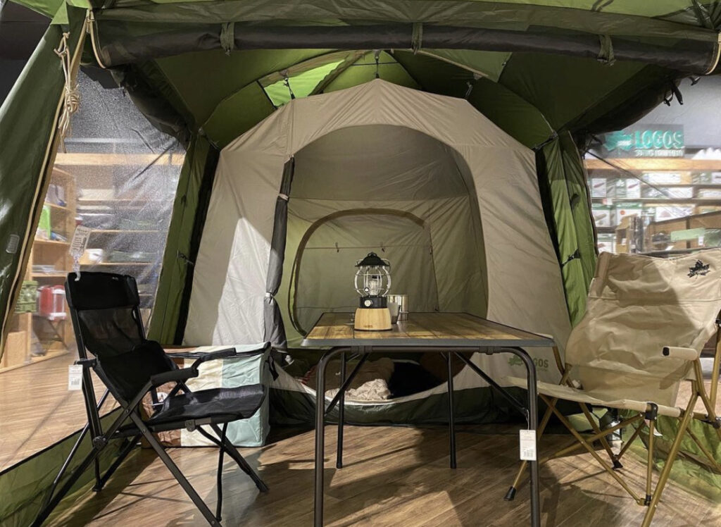 LOGOS ルーミーリビングドームL ツールーム テント アルペン限定 楽天