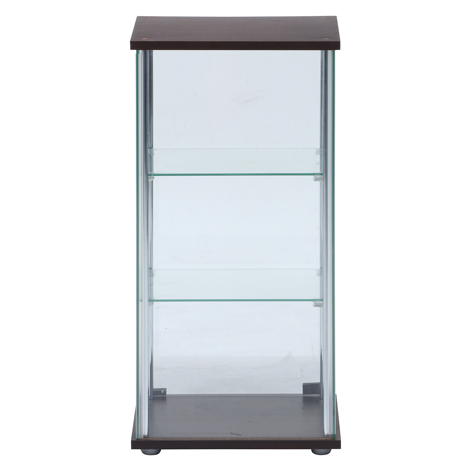 ガラスケース 4段両扉 コレクション フィギュア 棚 ショーケース 黒